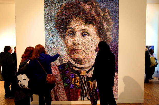 Emmeline Pankhurst Portrait - Manchester Art Gallery